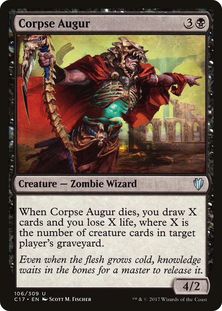 Augure des cadavres — Commander 2017 — Magic: The Gathering