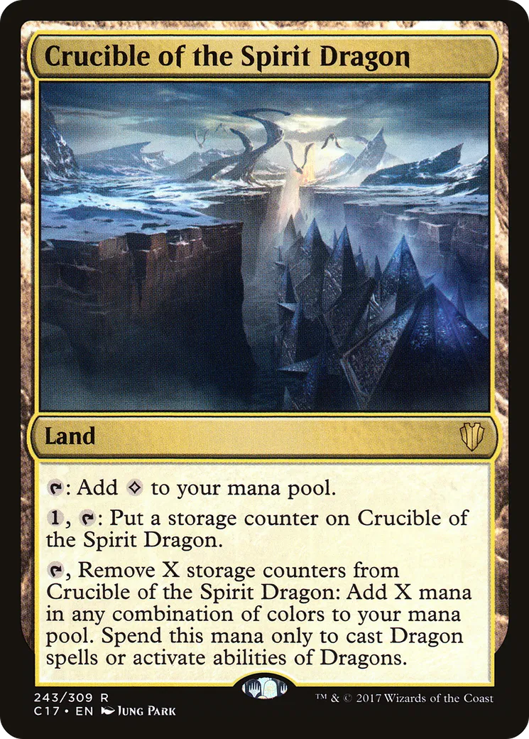 Crucible of the Spirit Dragon — Commander 2017 — Magic: The Gathering