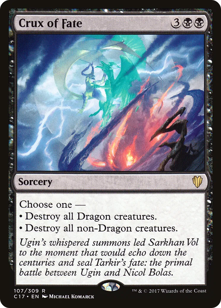 Crux of Fate — Commander 2017 — Magic: The Gathering