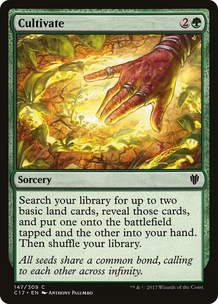 Cultivate — Commander 2017 — Magic: The Gathering
