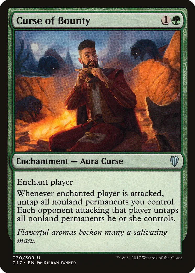 Malédiction de don — Commander 2017 — Magic: The Gathering