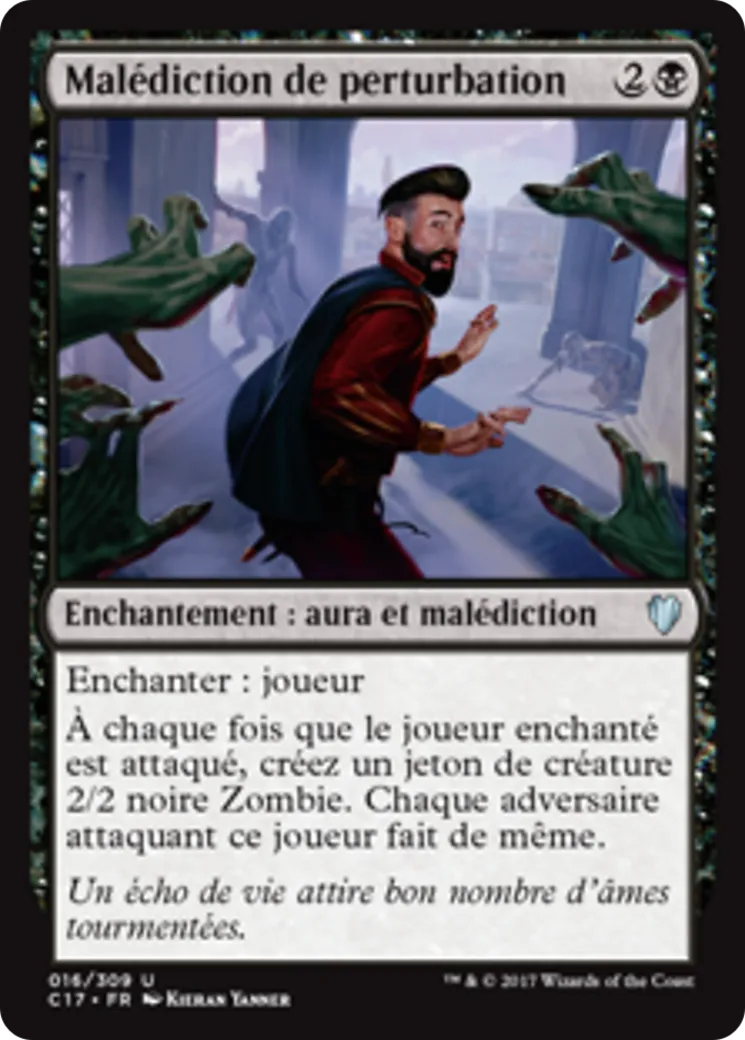 Malédiction de perturbation — Commander 2017 — Magic: The Gathering