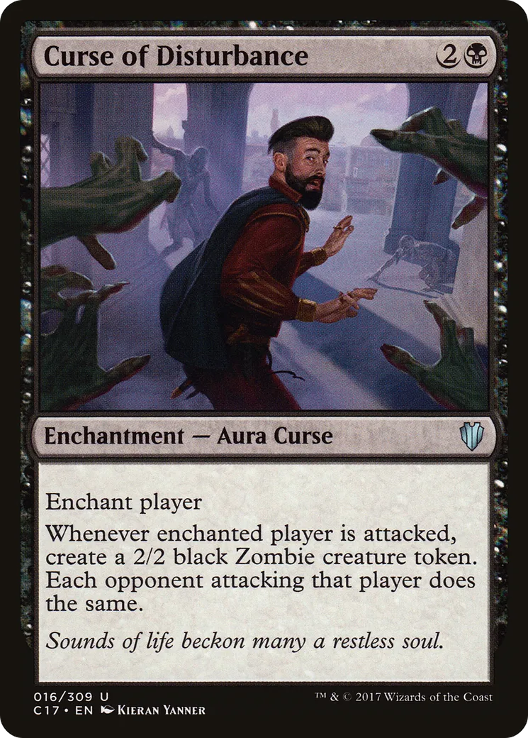 Curse of Disturbance — Commander 2017 — Magic: The Gathering