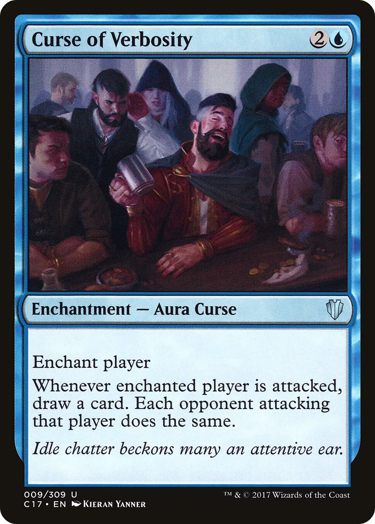 Curse of Verbosity — Commander 2017 — Magic: The Gathering