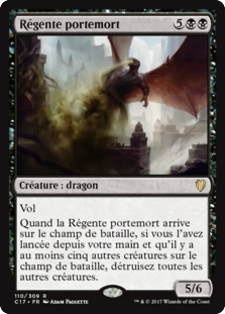 Régente portemort — Commander 2017 — Magic: The Gathering