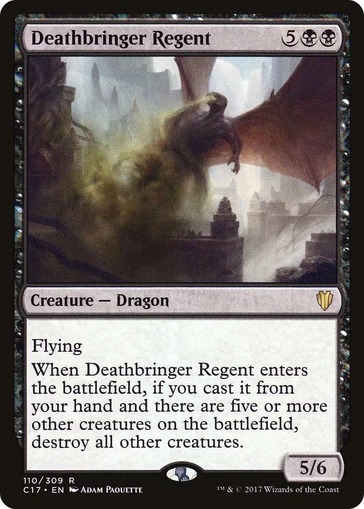 Deathbringer Regent — Commander 2017 — Magic: The Gathering