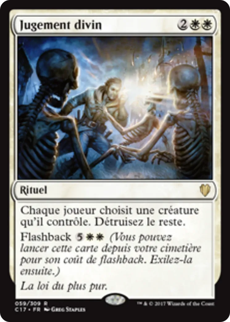 Jugement divin — Commander 2017 — Magic: The Gathering