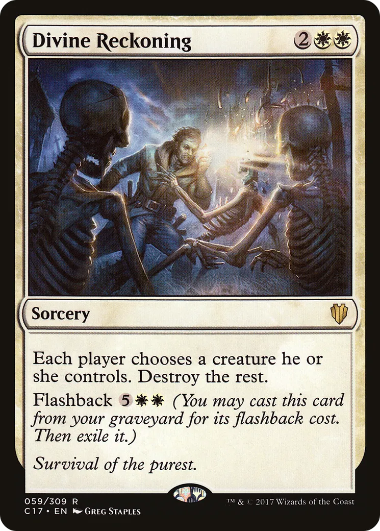 Divine Reckoning from Commander 2017 - Magic: The Gathering