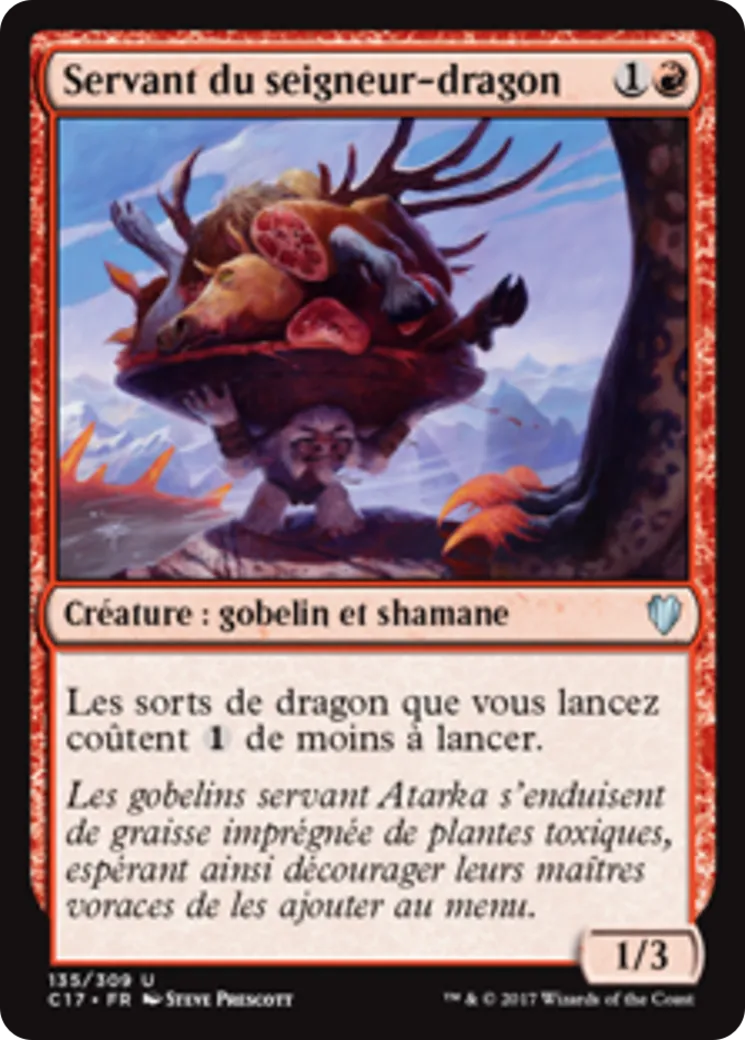 Servant du seigneur-dragon — Commander 2017 — Magic: The Gathering