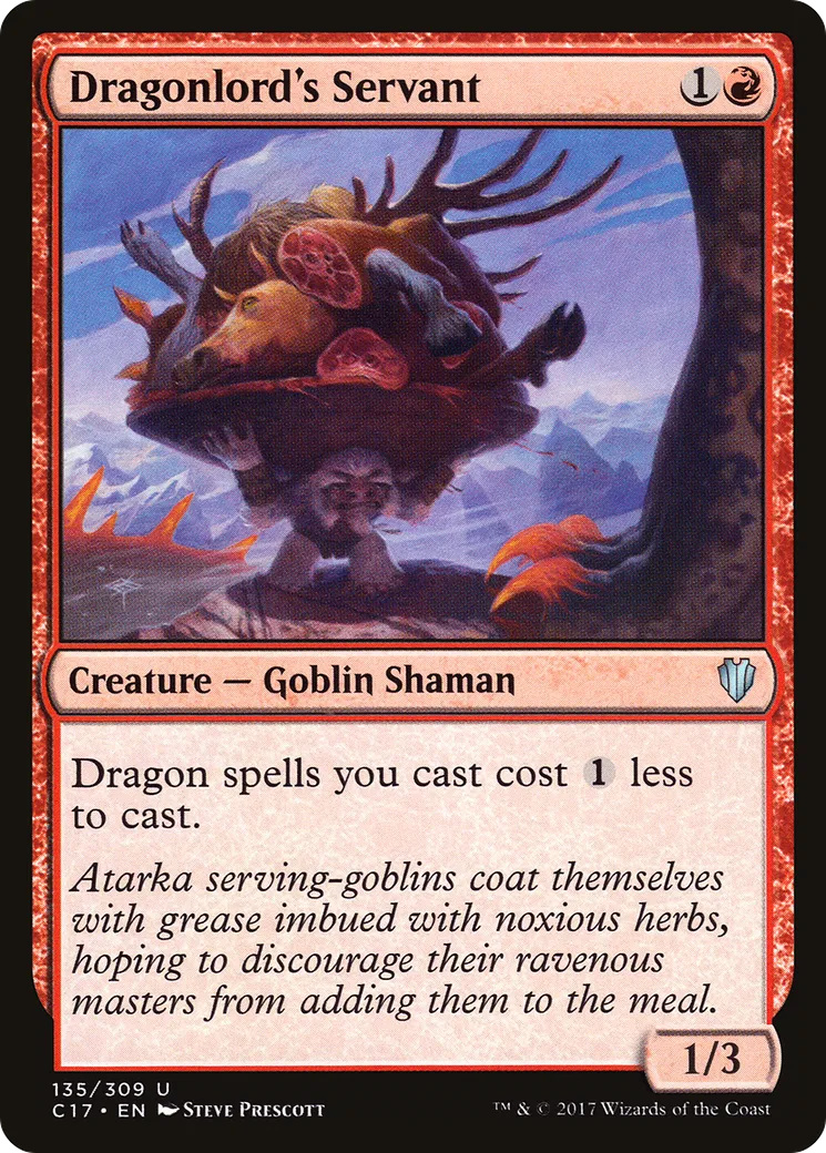 Dragonlord's Servant — Commander 2017 — Magic: The Gathering