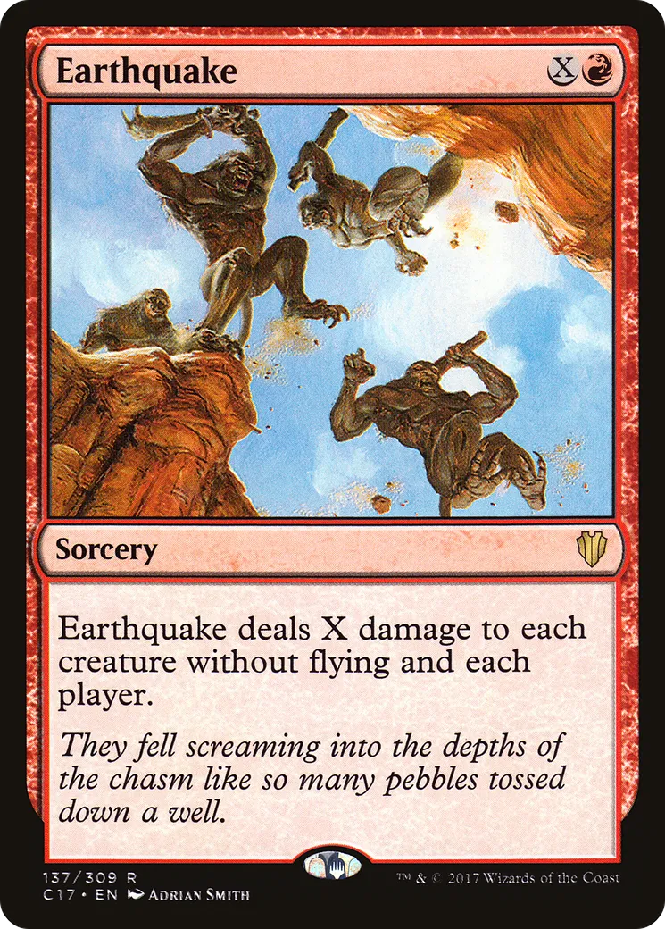 Earthquake — Commander 2017 — Magic: The Gathering