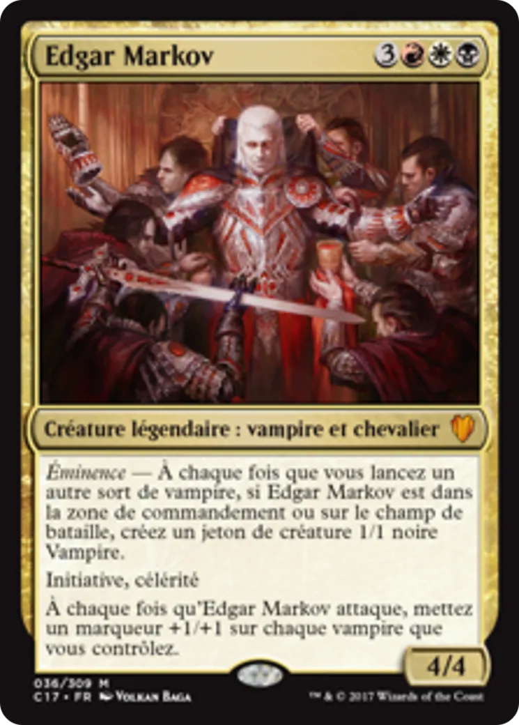 Edgar Markov from Commander 2017 - Magic: The Gathering