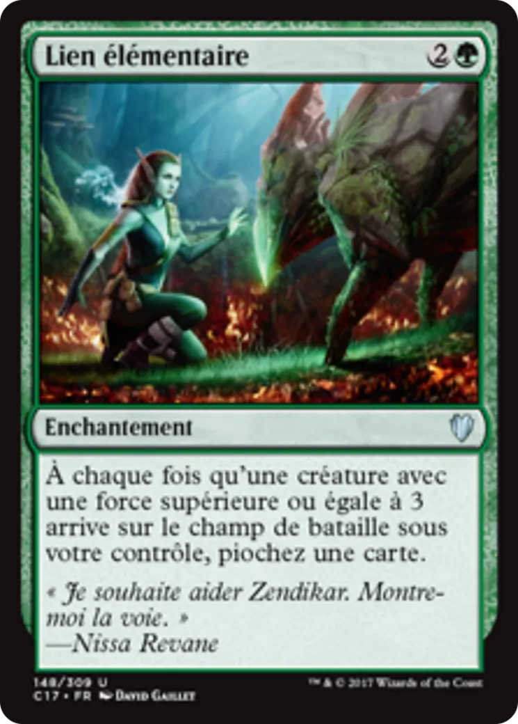 Lien élémentaire — Commander 2017 — Magic: The Gathering