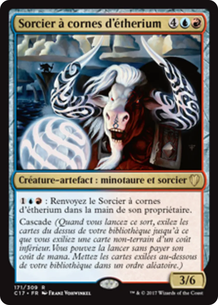 Sorcier à cornes d'étherium from Commander 2017 - Magic: The Gathering