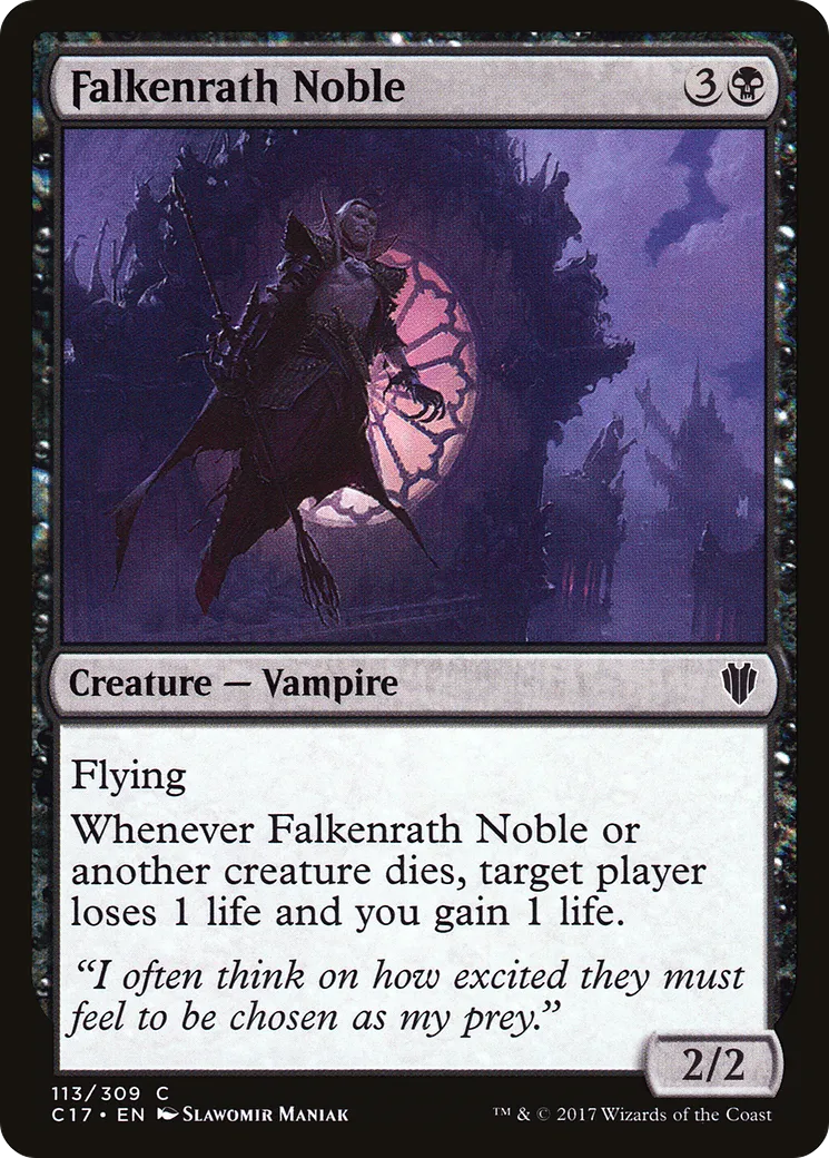 Falkenrath Noble — Commander 2017 — Magic: The Gathering