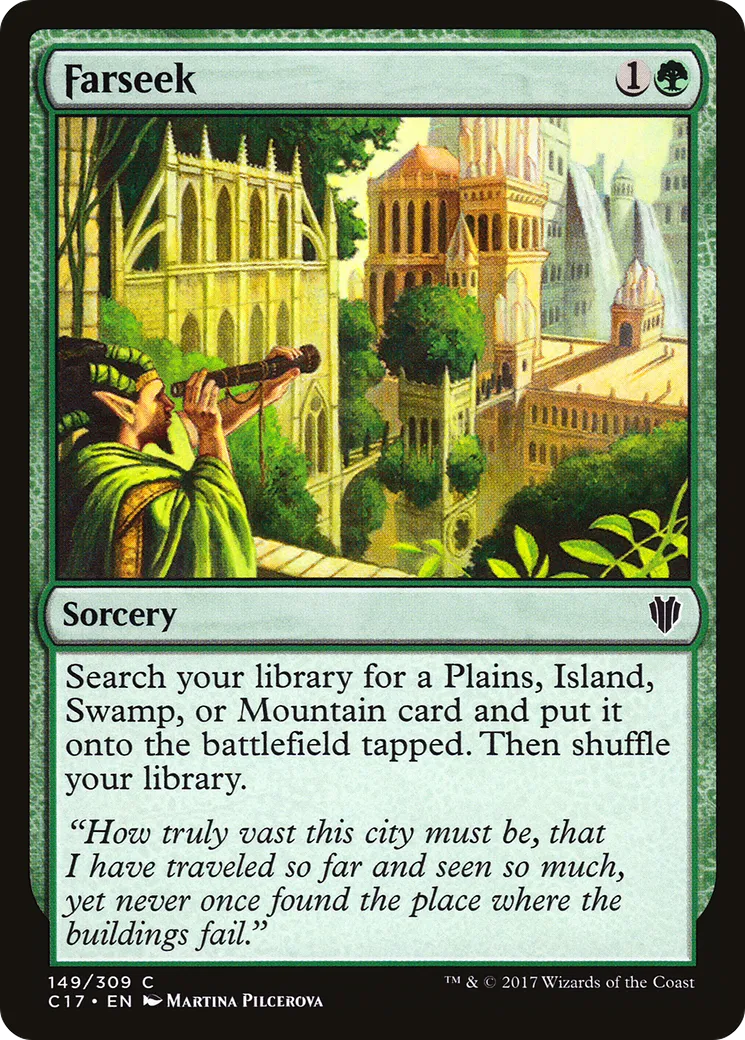 Farseek from Commander 2017 - Magic: The Gathering