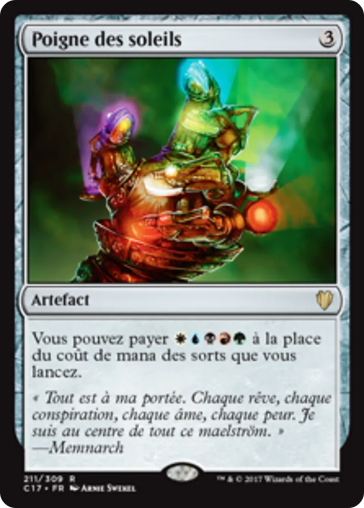 Poigne des soleils — Commander 2017 — Magic: The Gathering