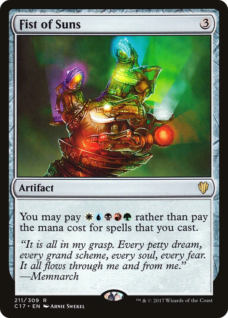 Fist of Suns — Commander 2017 — Magic: The Gathering