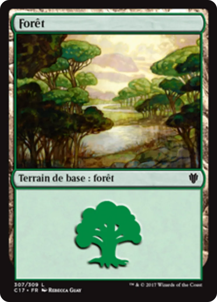 Forêt — Commander 2017 — Magic: The Gathering