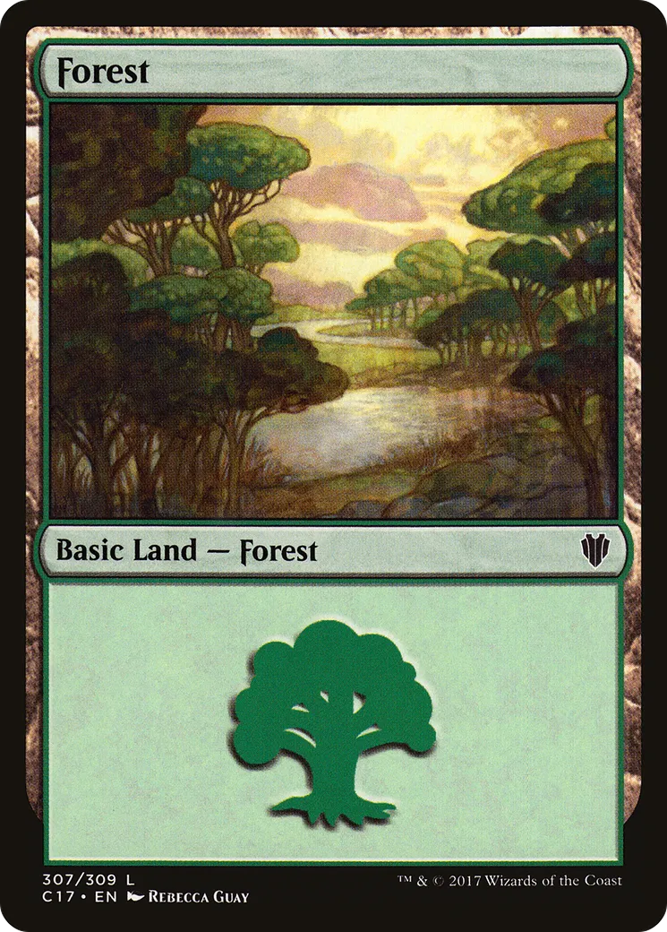 Forest — Commander 2017 — Magic: The Gathering