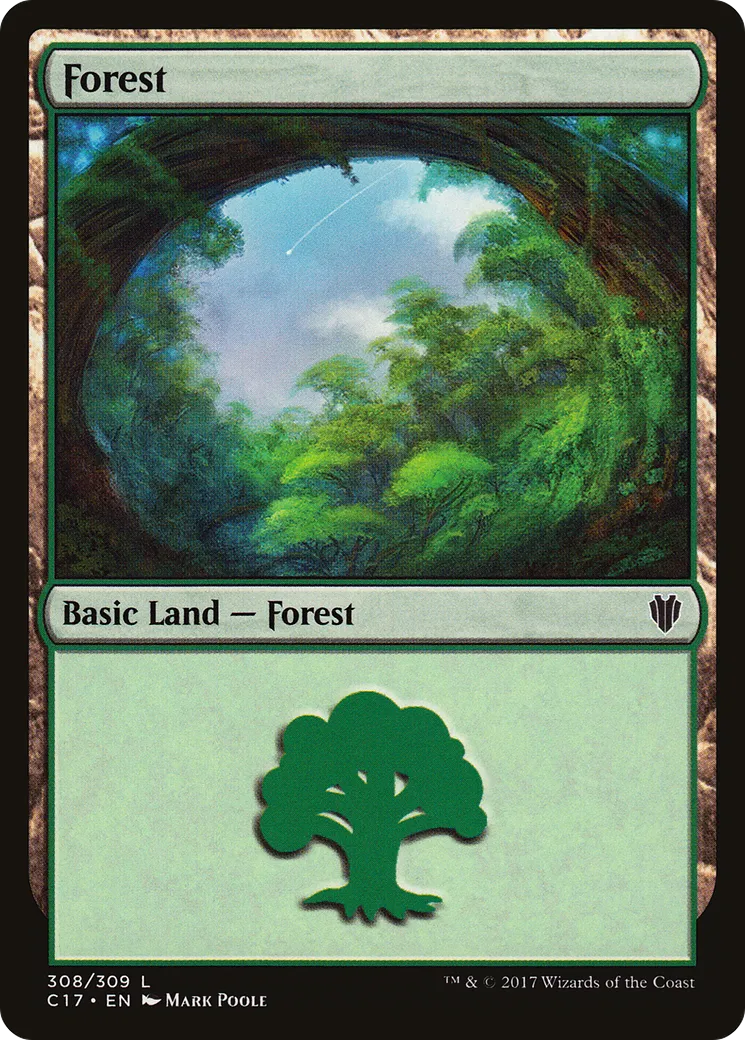 Forest — Commander 2017 — Magic: The Gathering