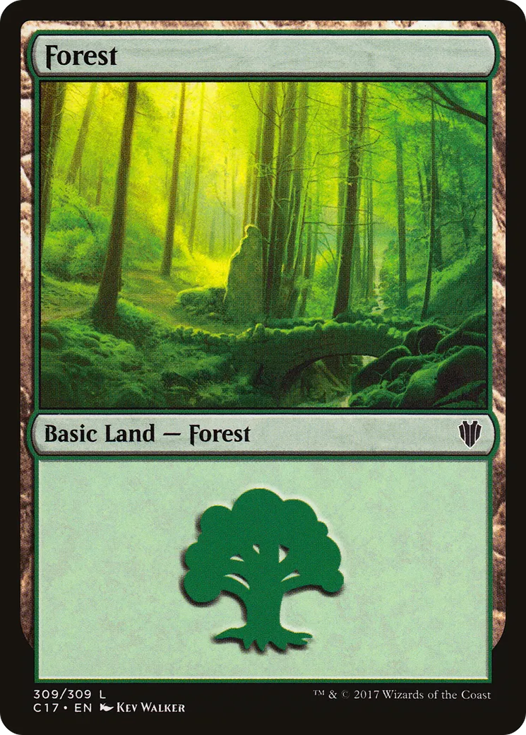 Forest — Commander 2017 — Magic: The Gathering