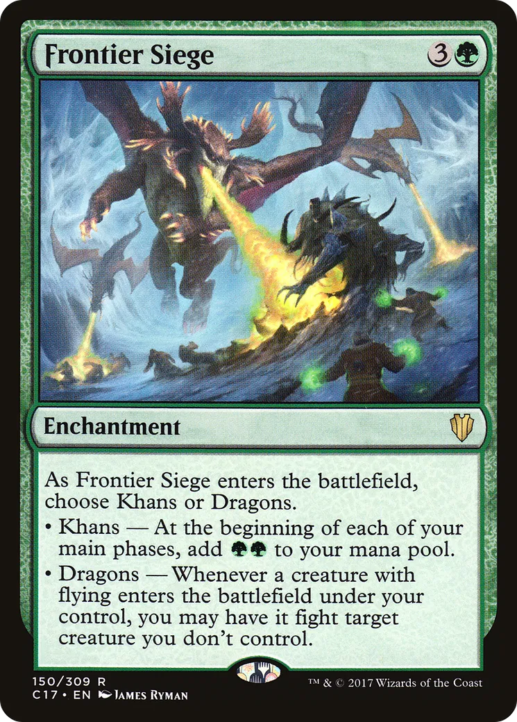 Frontier Siege — Commander 2017 — Magic: The Gathering