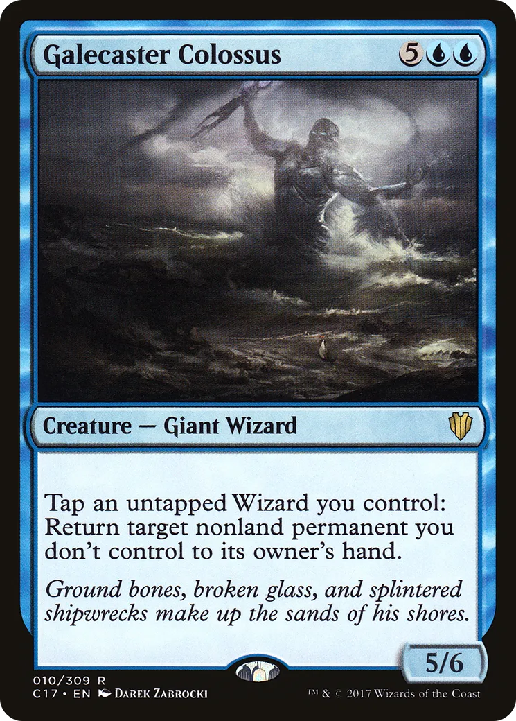 Galecaster Colossus from Commander 2017 - Magic: The Gathering