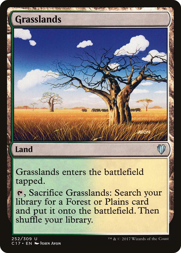 Grasslands — Commander 2017 — Magic: The Gathering