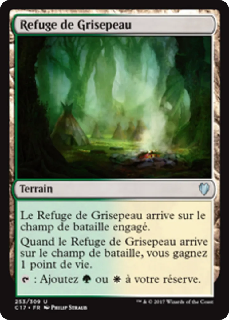 Refuge de Grisepeau — Commander 2017 — Magic: The Gathering