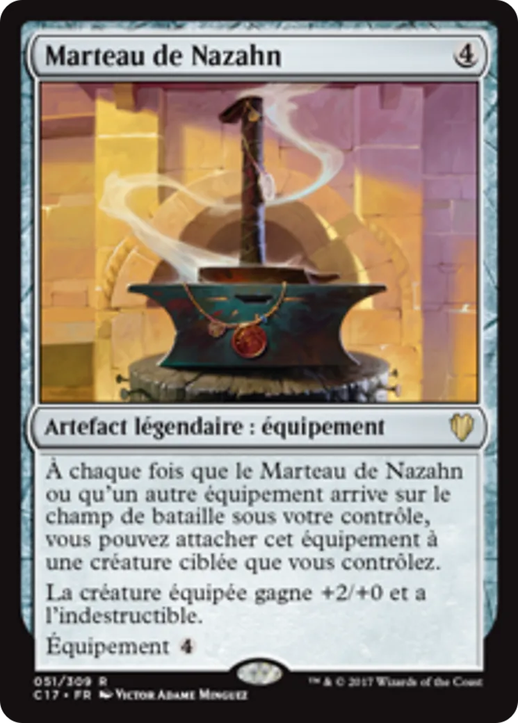 Marteau de Nazahn — Commander 2017 — Magic: The Gathering