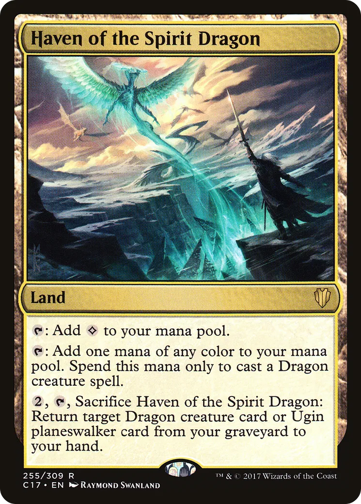 Haven of the Spirit Dragon — Commander 2017 — Magic: The Gathering