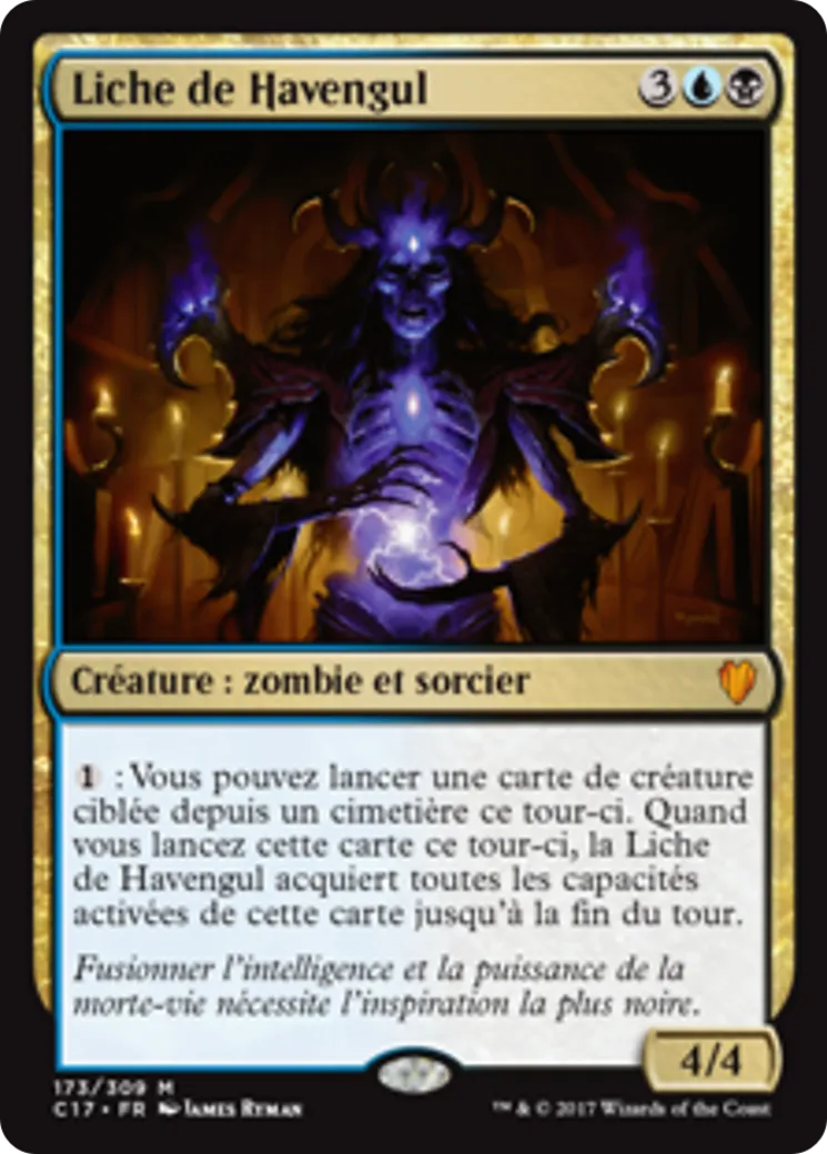 Liche de Havengul from Commander 2017 - Magic: The Gathering