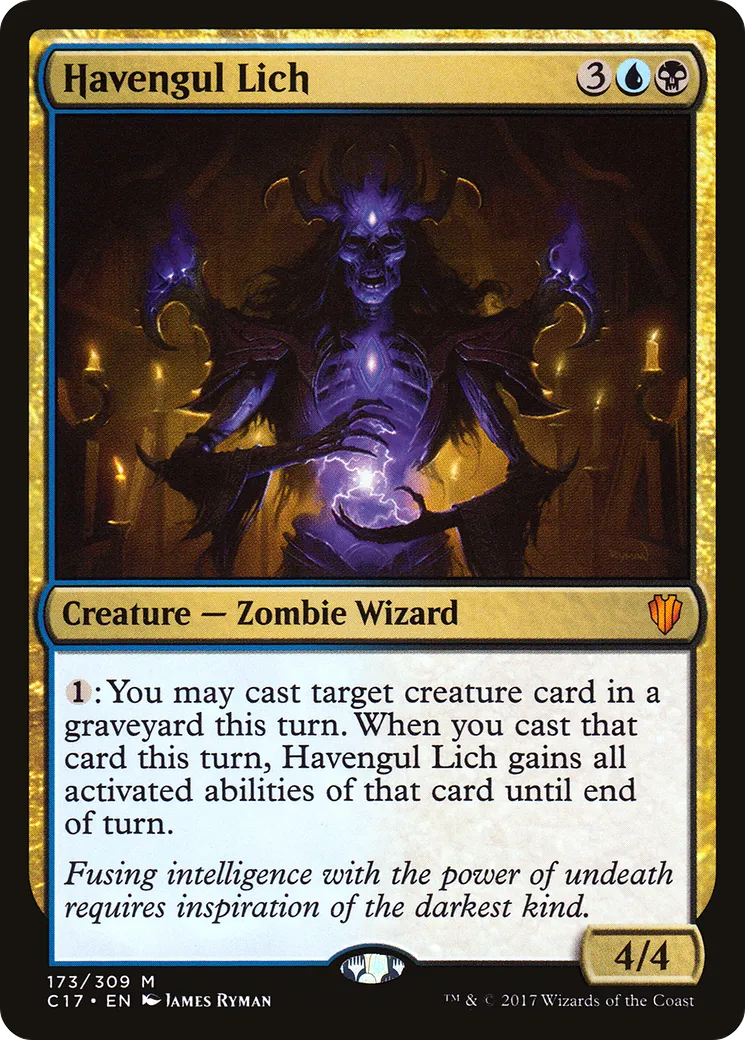 Havengul Lich — Commander 2017 — Magic: The Gathering