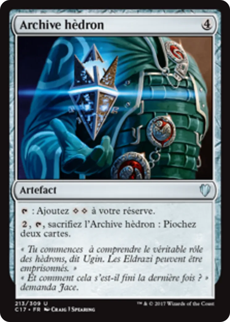 Archive hèdron — Commander 2017 — Magic: The Gathering
