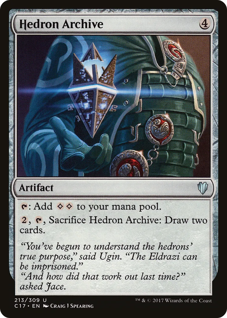 Archive hèdron — Commander 2017 — Magic: The Gathering