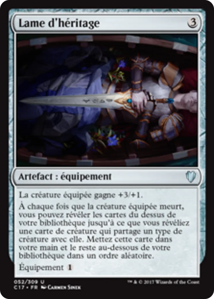 Lame d'héritage — Commander 2017 — Magic: The Gathering