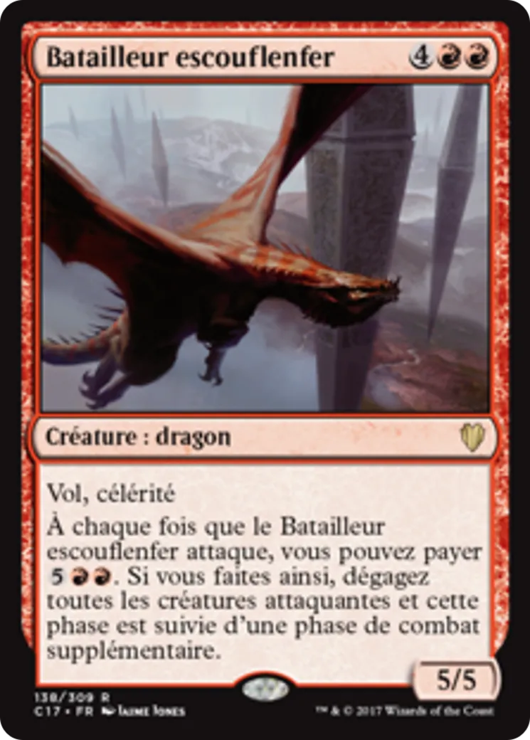 Batailleur escouflenfer from Commander 2017 - Magic: The Gathering