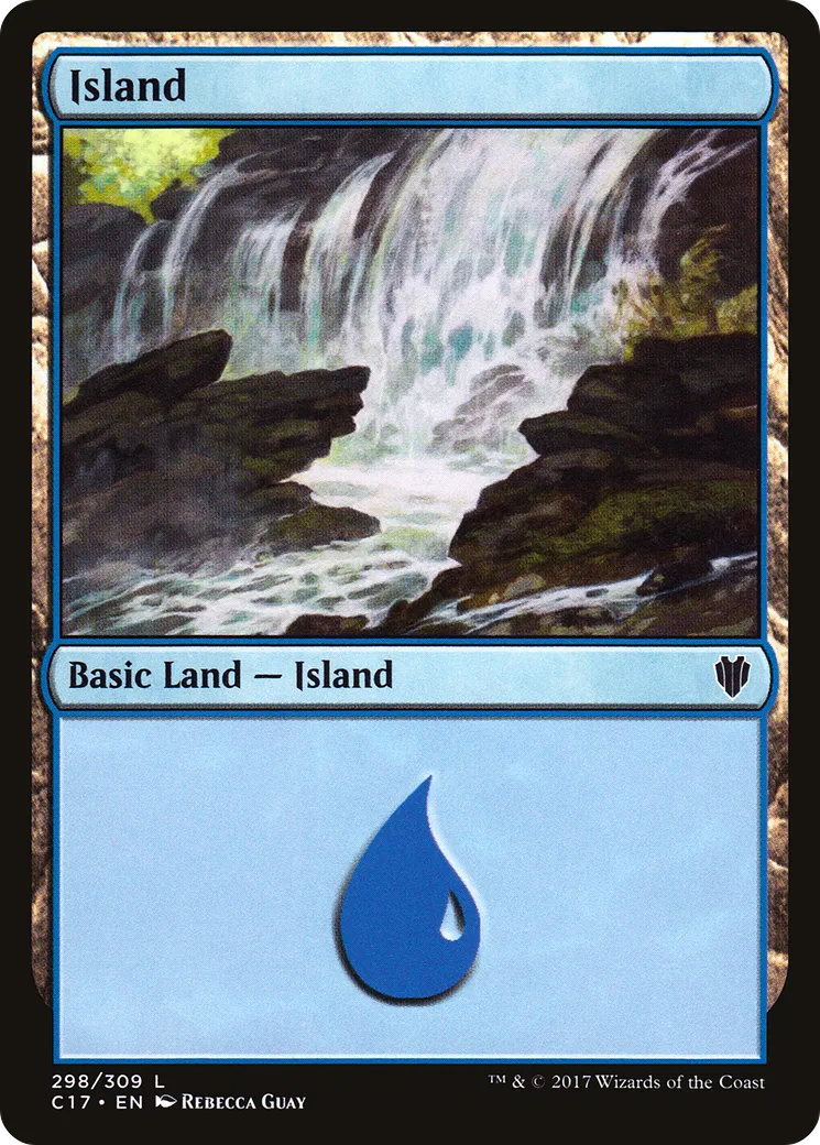 Island — Commander 2017 — Magic: The Gathering