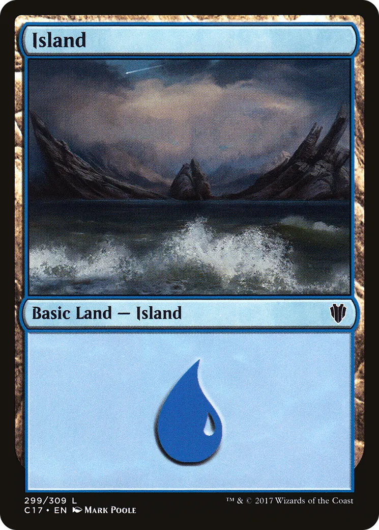 Island — Commander 2017 — Magic: The Gathering