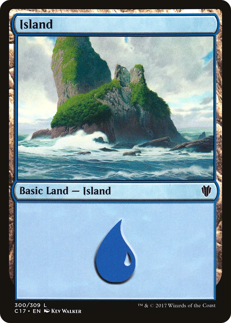 Island — Commander 2017 — Magic: The Gathering