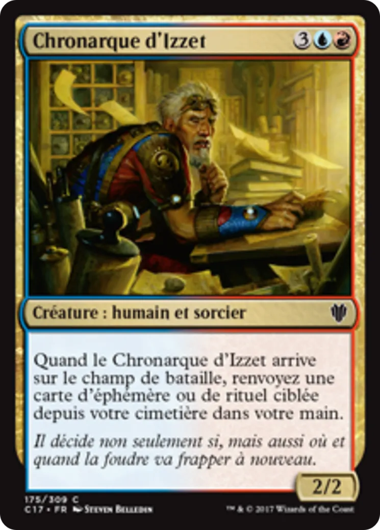 Chronarque d'Izzet — Commander 2017 — Magic: The Gathering