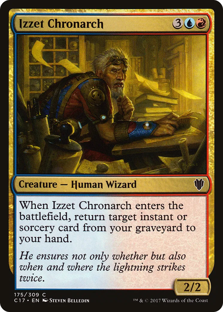Chronarque d'Izzet — Commander 2017 — Magic: The Gathering
