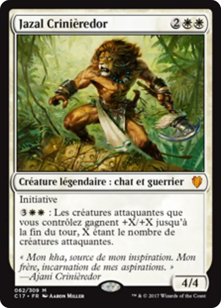 Jazal Crinièredor — Commander 2017 — Magic: The Gathering