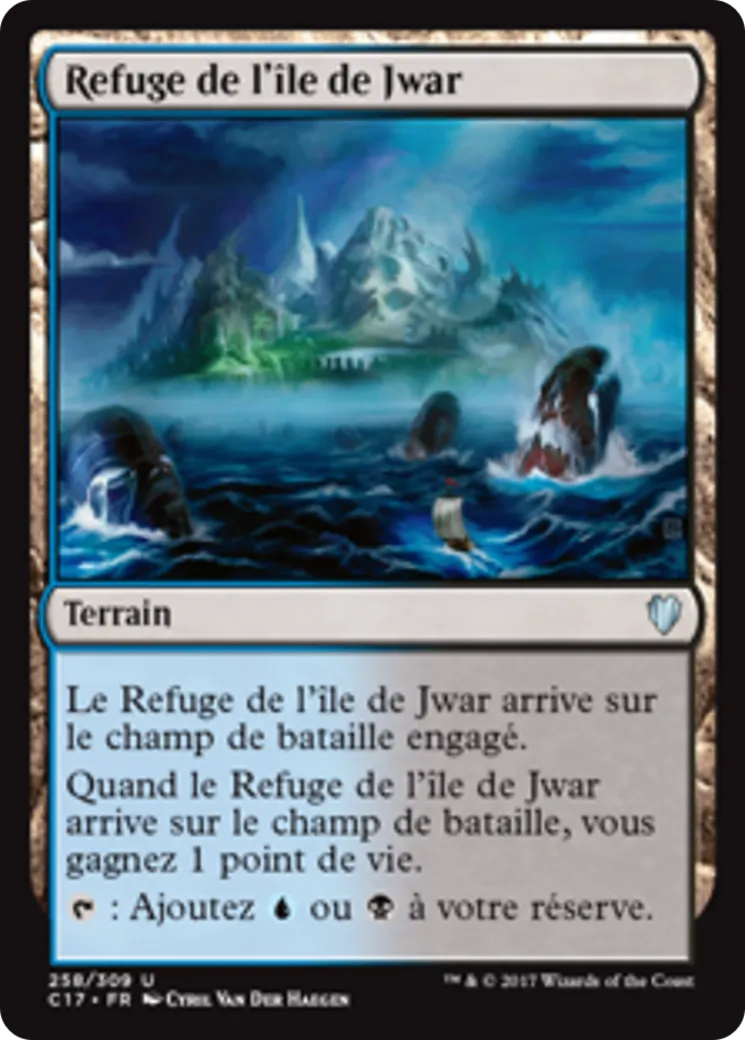 Refuge de l'île de Jwar — Commander 2017 — Magic: The Gathering