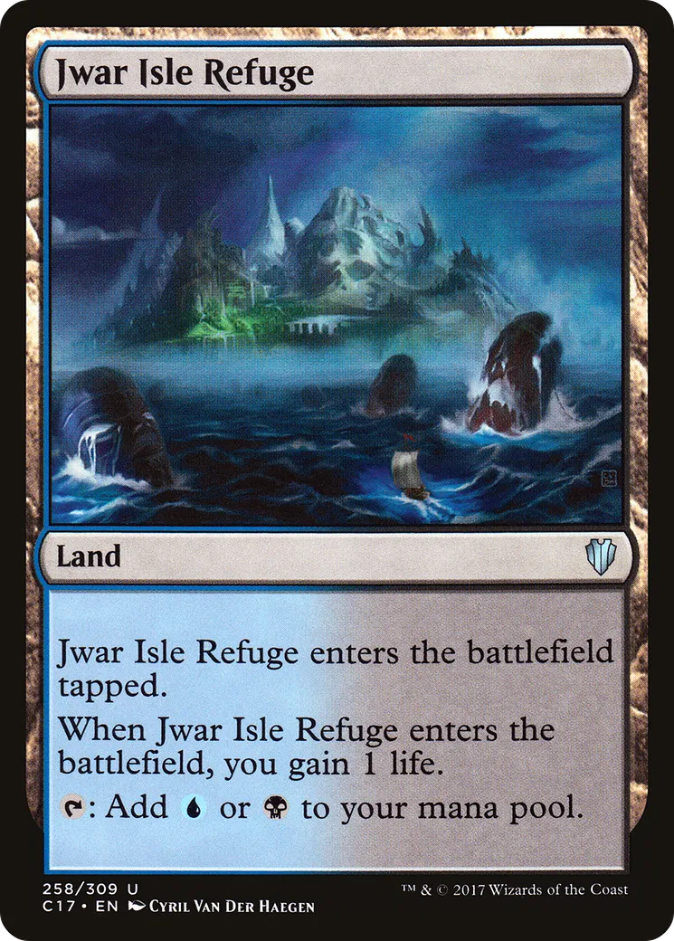 Refuge de l'île de Jwar — Commander 2017 — Magic: The Gathering