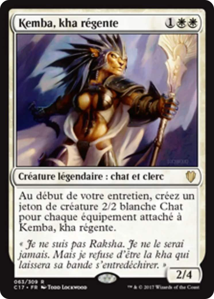 Kemba, kha régente — Commander 2017 — Magic: The Gathering