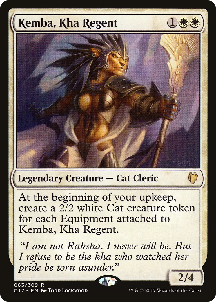 Kemba, Kha Regent — Commander 2017 — Magic: The Gathering