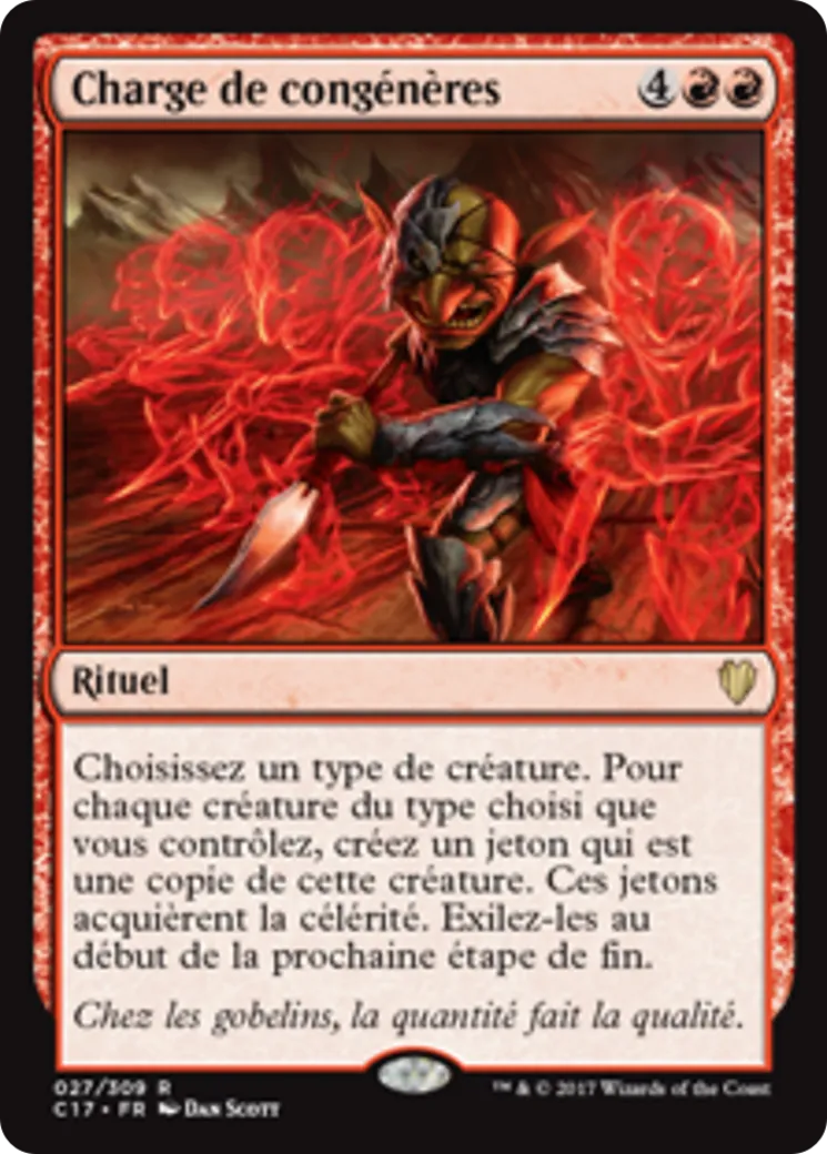 Charge de congénères — Commander 2017 — Magic: The Gathering