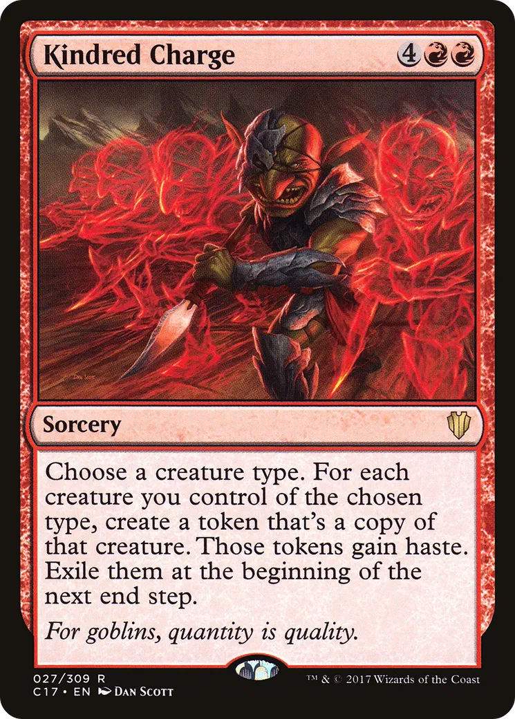 Kindred Charge — Commander 2017 — Magic: The Gathering